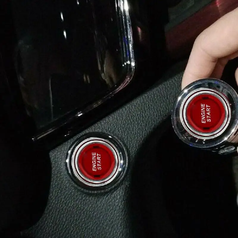 12 В автомобильный светящийся Переключатель запуска двигателя с кнопкой