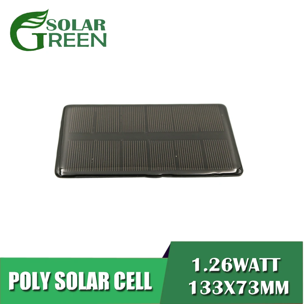 6 в пост. Тока 1 26 мА аккумулятор эпоксидный поликристаллический Silicon DIY Вт