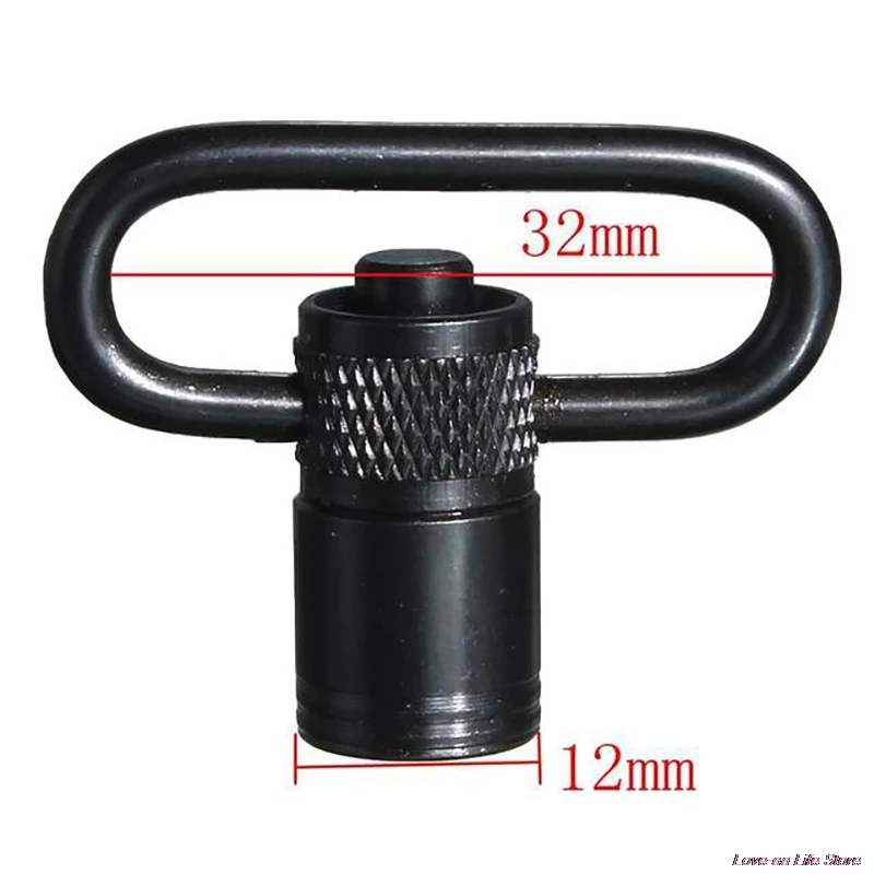 

Quick Detach Release QD Sling Swivel Scope Mount Ring Works With Most Weapons