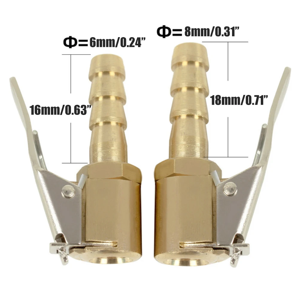 

Car Air Pump Threaded Nozzle Adapter Car Air Pump Chuck Tire Valve Adapter Adapter Wear-Resistant And Durable Vehicle Adapter