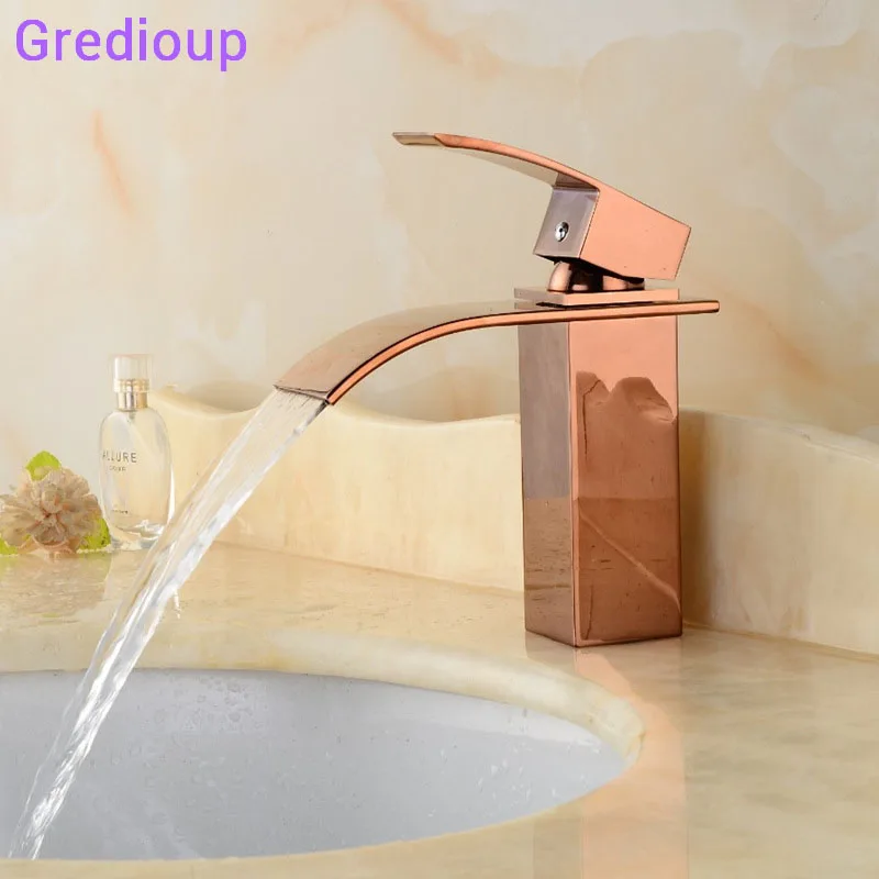 Смеситель для ванной комнаты Grifo Lavabo смеситель раковины из розового золота с