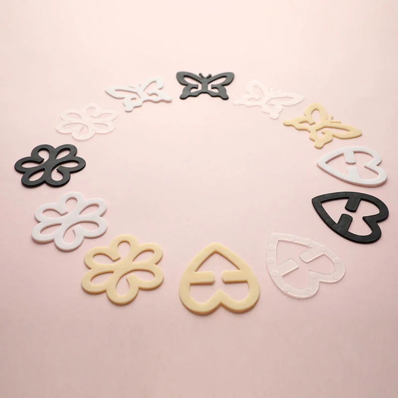 

4 шт., невидимые застежки для нижнего белья