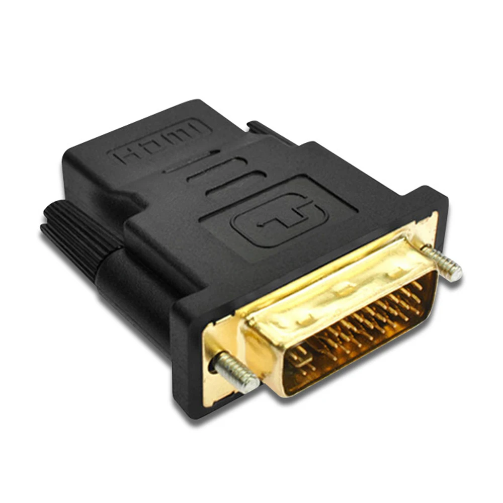 HDTV LCD DVD позолоченный DVI I с двойным соединением (24 + 5 pin) Штекерный к HDMI совместимый