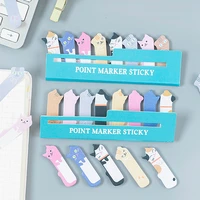 kawaii cartoon cat sticky notes memo pad diary stationary flakes scrapbook decorative cute n times sticky