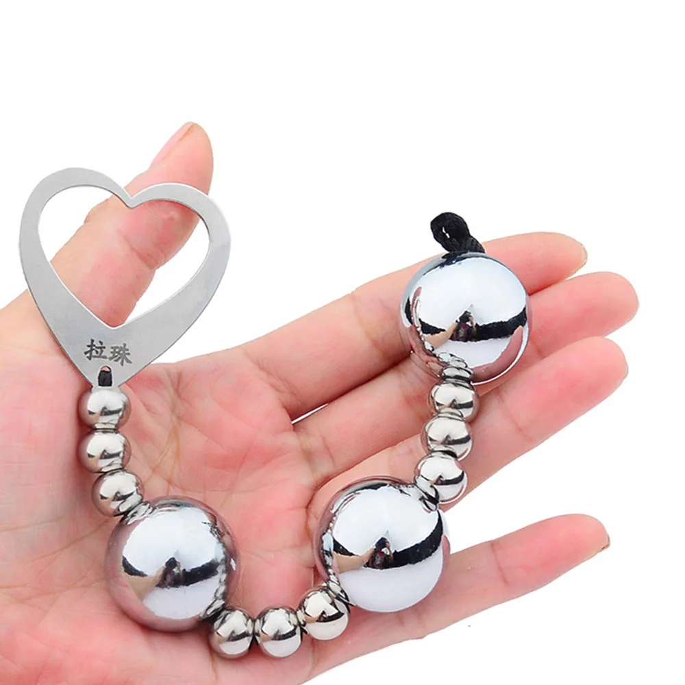 25 мм анальные шарики из нержавеющей стали вагинальные для начинающих Анальная