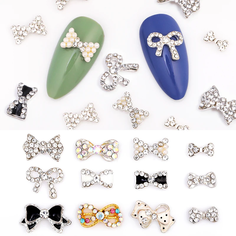 4 шт./компл. металлическая 3D лента для украшения ногтей золотистого цвета