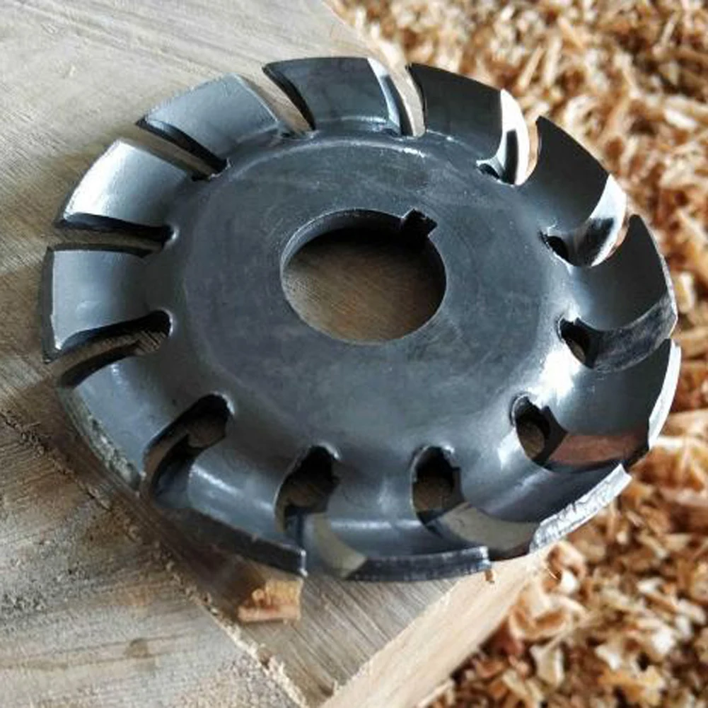 

65mm Wood Shaping Disc Wood Carving Disc 16mm Bore 12 Teeth Extreme Shaping Disc for 100/115 Angle Grinder Woodworking Tool
