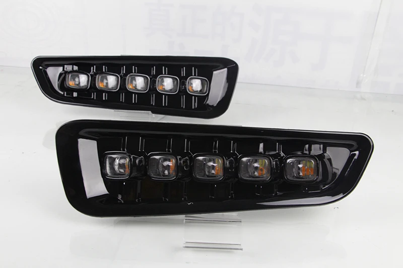 2 шт. DRL светодиодный Габаритные огни для Ford Raptor SVT F150 2016 2017 2018 2019 2020 с поворотник