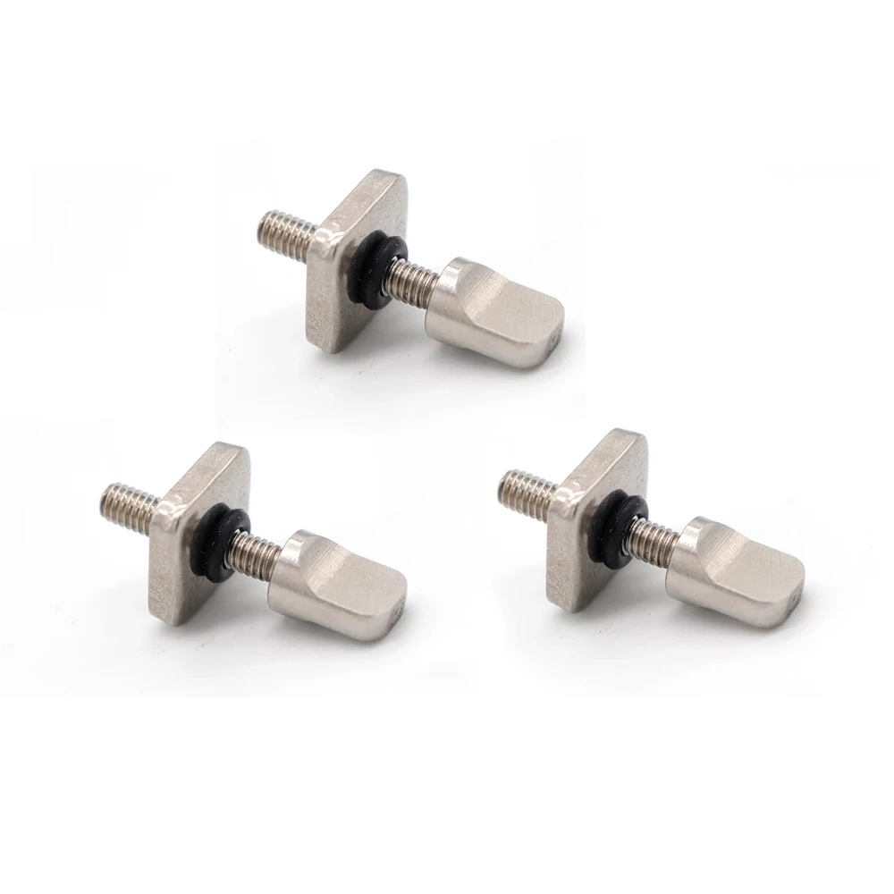 

1/3Pcs Stainless Steel Manual Tip Sup Center Fin Box Screw Plate Longboard Screw And Plate Smart Screws