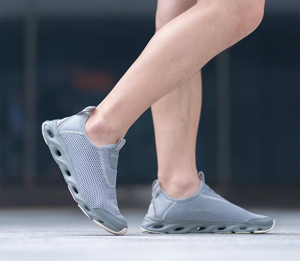 Xiaomi Youpin ZAOFENG портативный нескользящий дышащий Открытый shoesLarge сетка дышащая быстрая дренажная, противоскользящая