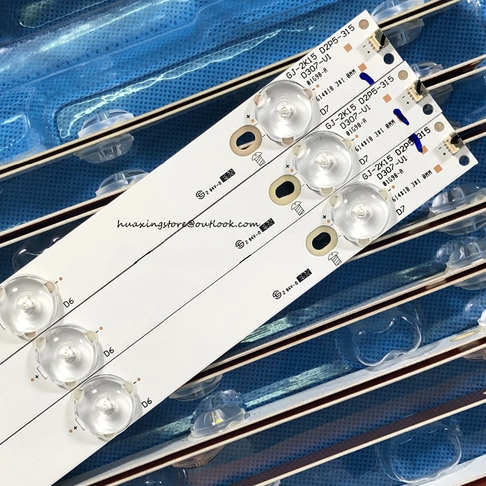 Новинка 100% 3 шт./комплект светодиодные ленты для телевизора P HILIPS 32 32PHT4100 32PHH4100 88