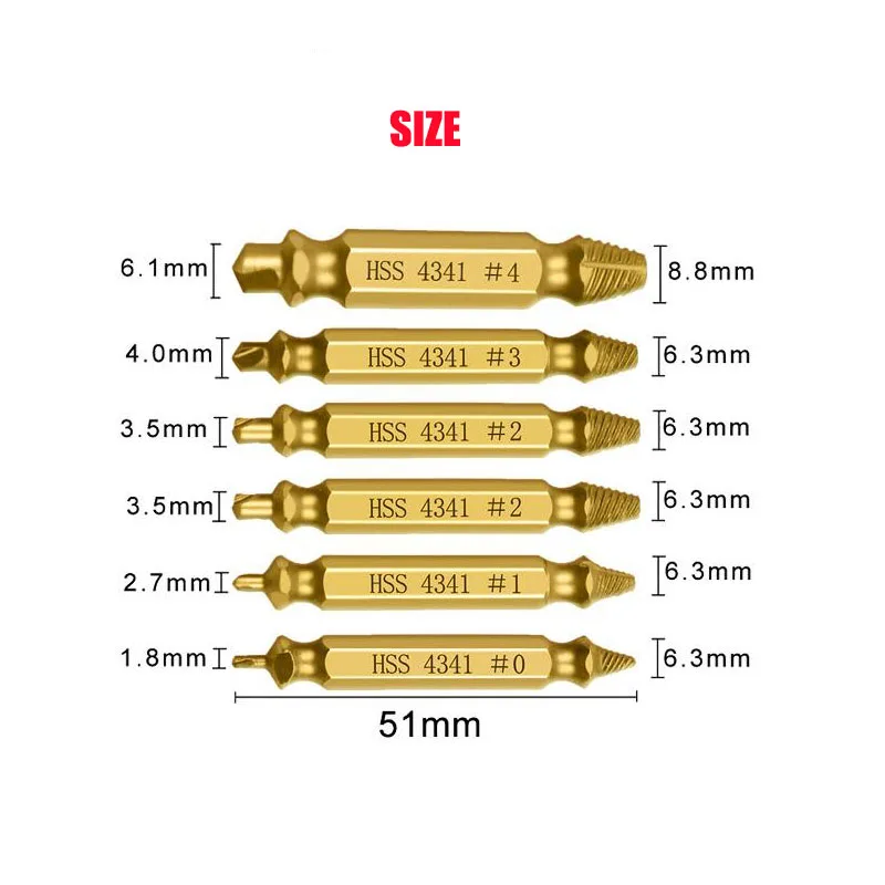 4/5/6 шт. быстрорежущие поврежденные винты Фотоэлементы разборные сломанные