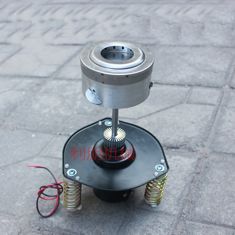 Набор сахарных котлов головка с мотором причудливый хлопок конфеты машина