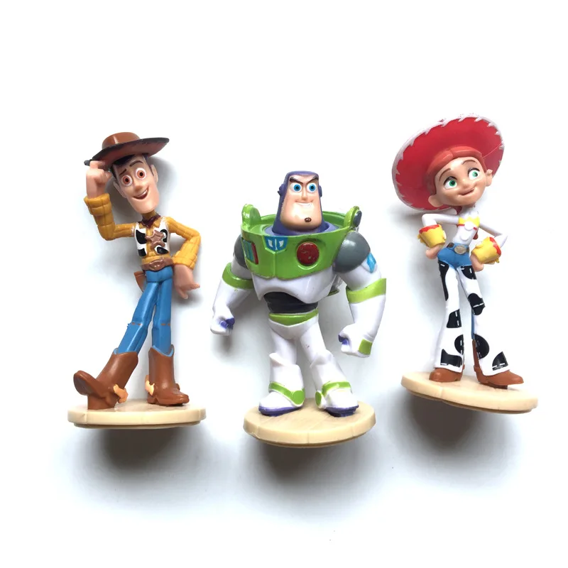Кукла Disney История игрушек 4 экшн фигурка Вуди Базз Лайтер Джесси форки