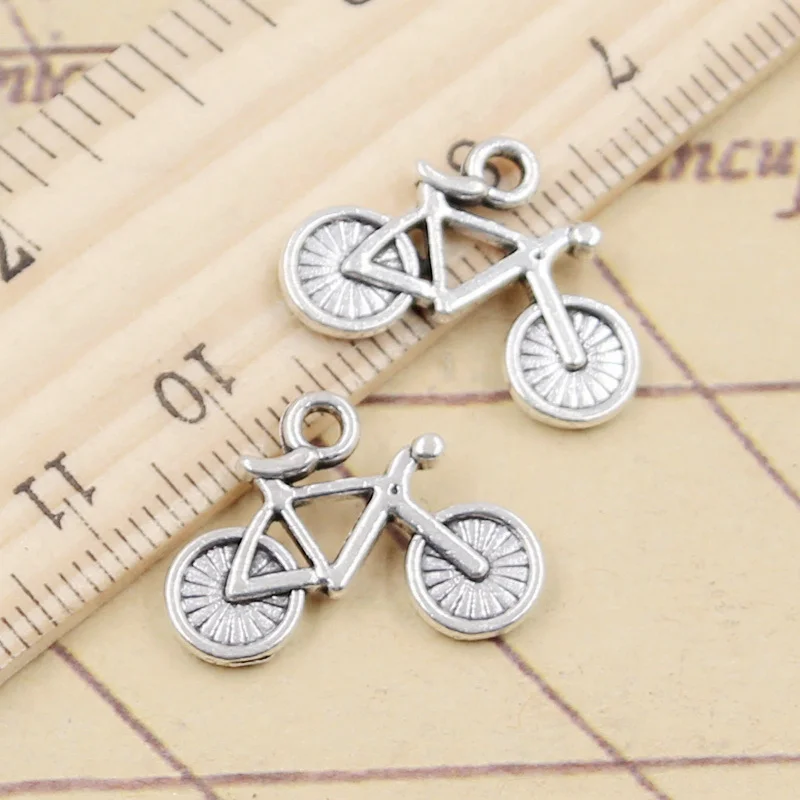20 штук Подвески велосипед 15x20mm Тибетский серебристый цвет Кулоны из нержавеющей стали под старину, подходят для изготовления ювелирных изделий, сделай сам, ручная работа 20 штук Подвески велосипед 15x20mm Тибетский серебристый цвет Кулоны из нержавеющей стали под старину, подходят для изготовления ювелирных изделий, сделай сам, ручная работа
