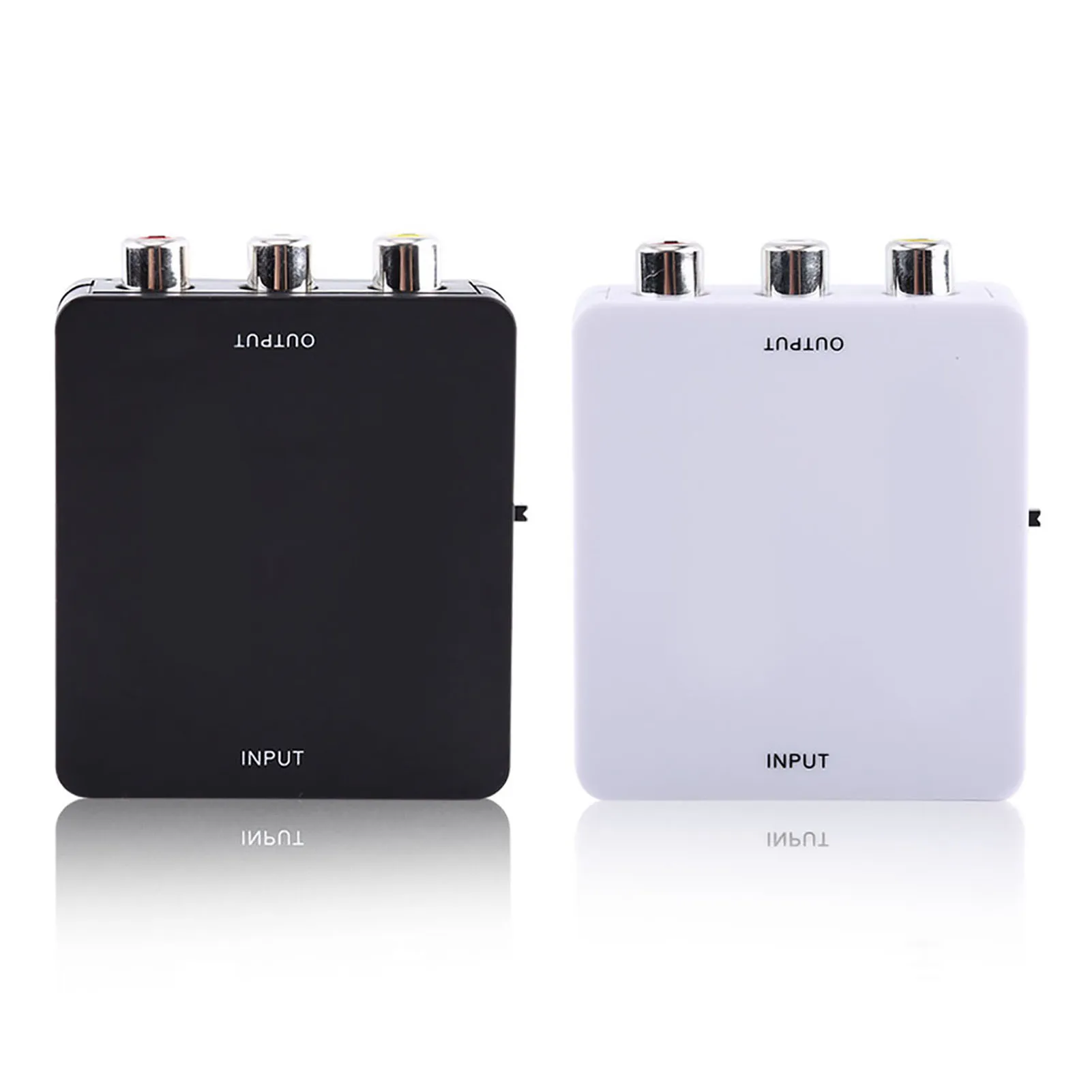Portable Mini Digital Compatible to RCA Composite Video Audio AV CVBS Adapter New Converter 720p/1080p Hot Sale |