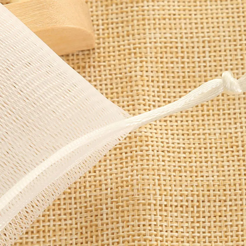 

10pcs Soap Mesh Soap Foaming Net Bubble Mesh Bag Skin Clean Tool TB Sale