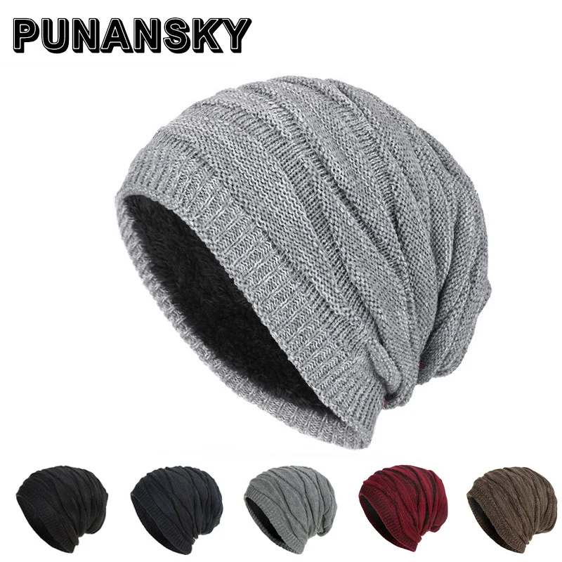 Fashion Solid Winter Warm Beanies Hat Knitted Mens Skullies Hats for Men Women Bonnet Caps Gorros | Аксессуары для одежды