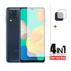 2 шт. для Samsung Galaxy M32 стеклянное Защитное стекло для Samsung Galaxy M32 M22 M52 объектив камеры для Galaxy A03 Core A33 A53 A73