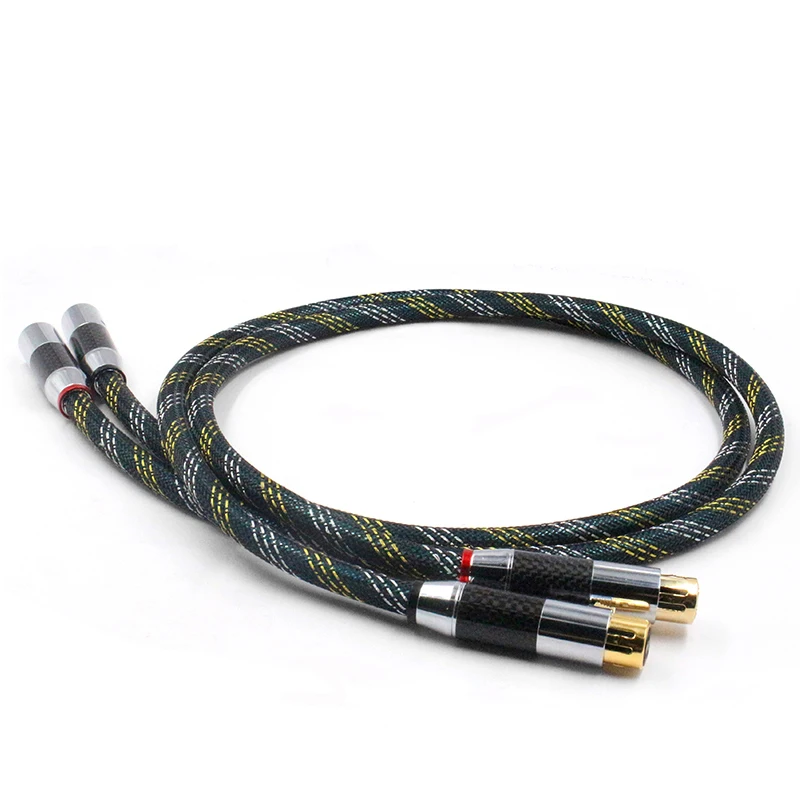 DIYLIVE QED Signature Edition of the high grade Carnon male to female audio signal line XLR balance MVS head | Электроника