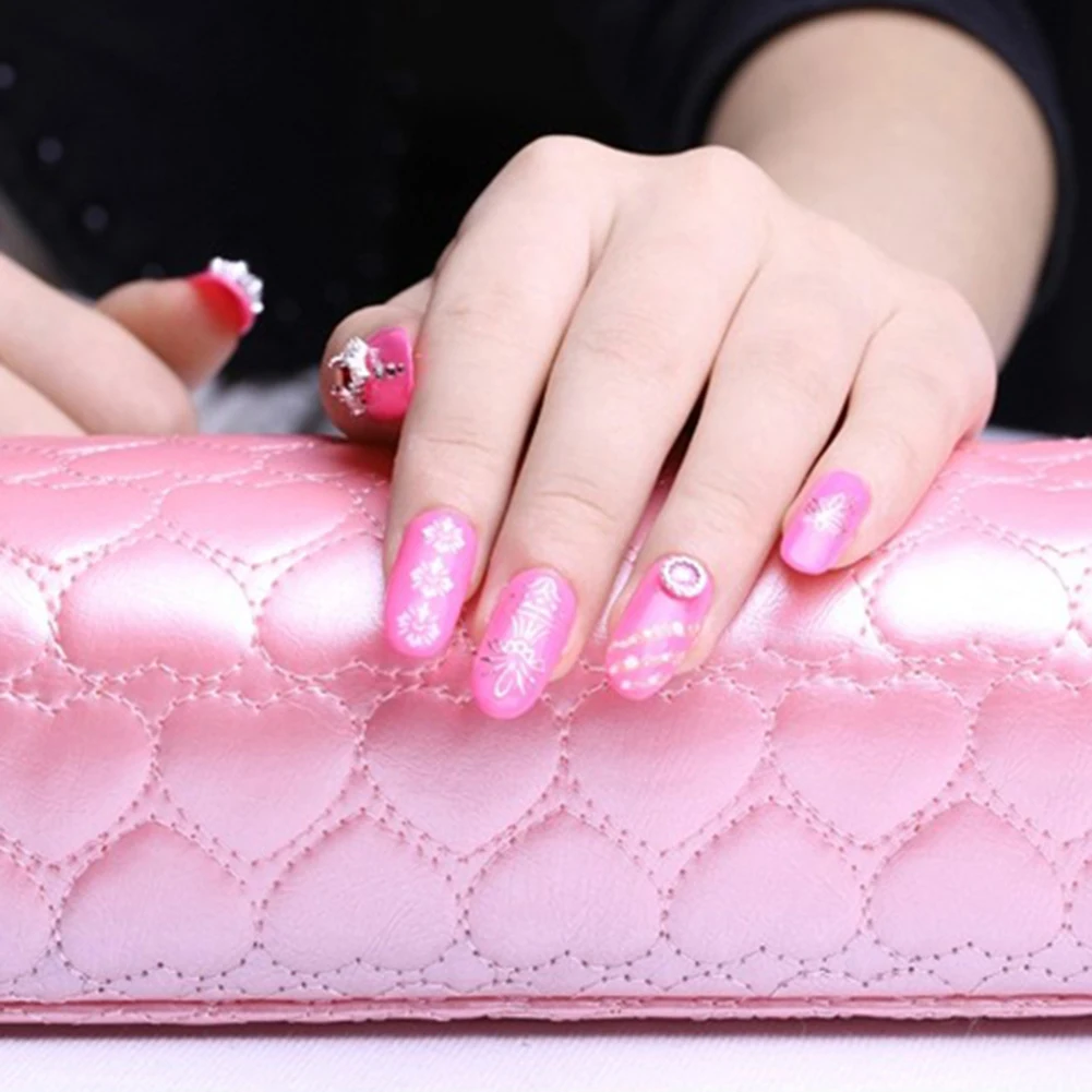 Подушка из мягкой искусственной кожи для дизайна ногтей | Красота и здоровье