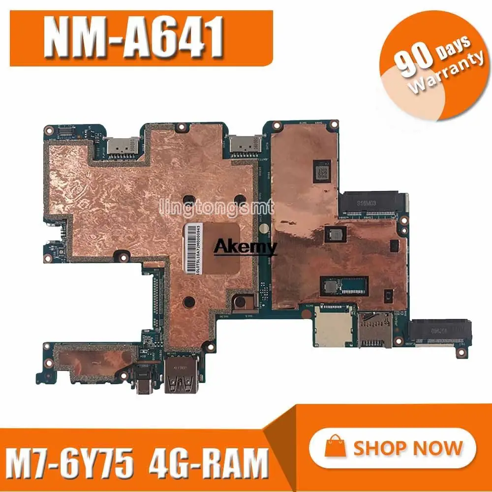NM-A641 материнская плата для ноутбука lenovo MIIX 700-12ISK оригинальная материнская плата 4G-RAM M3-6Y30