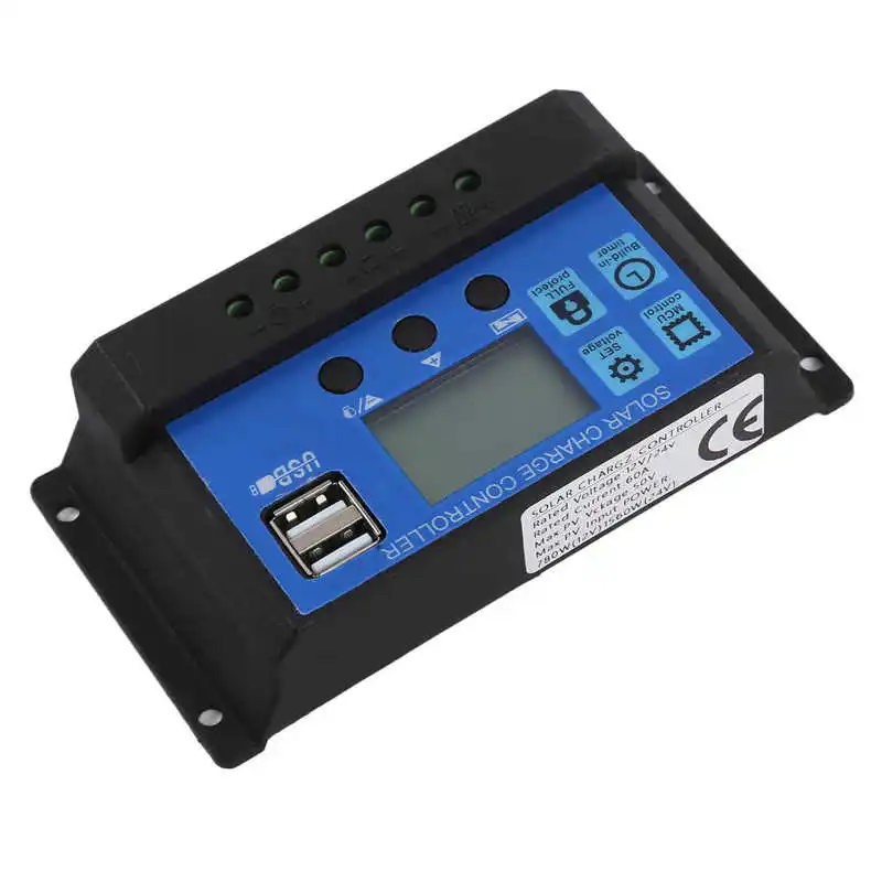 Solar Panel Kit Strong Applicability Charge Controller for Outdoor Hiking RV Car Batteries Camping | Дом и сад