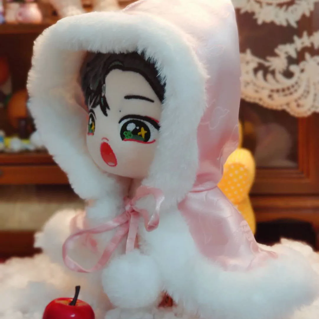 

Накидка Lan wangji со звездами и без обмана, одежда, костюм для плюшевой куклы, мягкая игрушка, милая, замечательная, продуманная, подарок для косплея