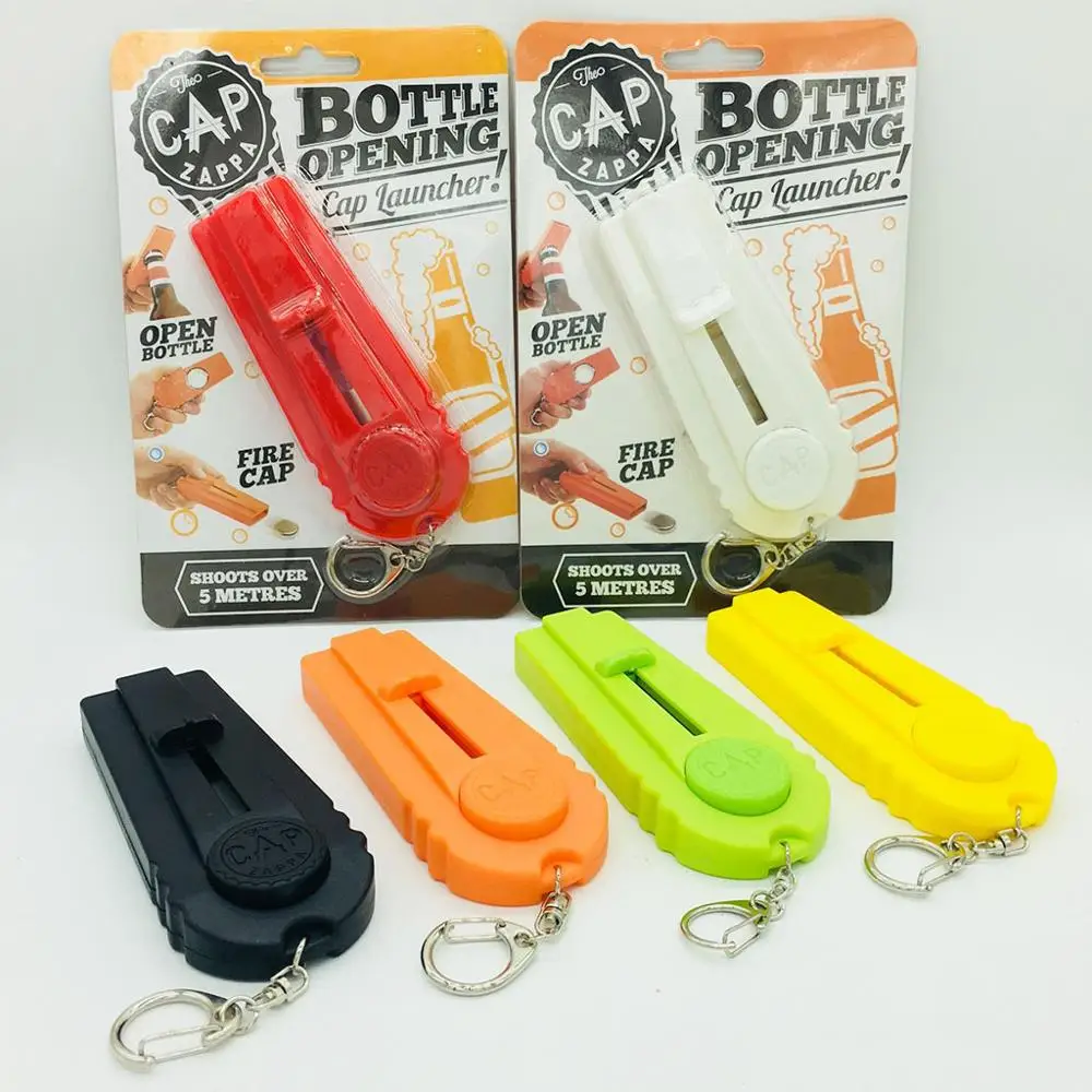 Портативная крышка пистолет креативная Летающая пусковая установка инструмент