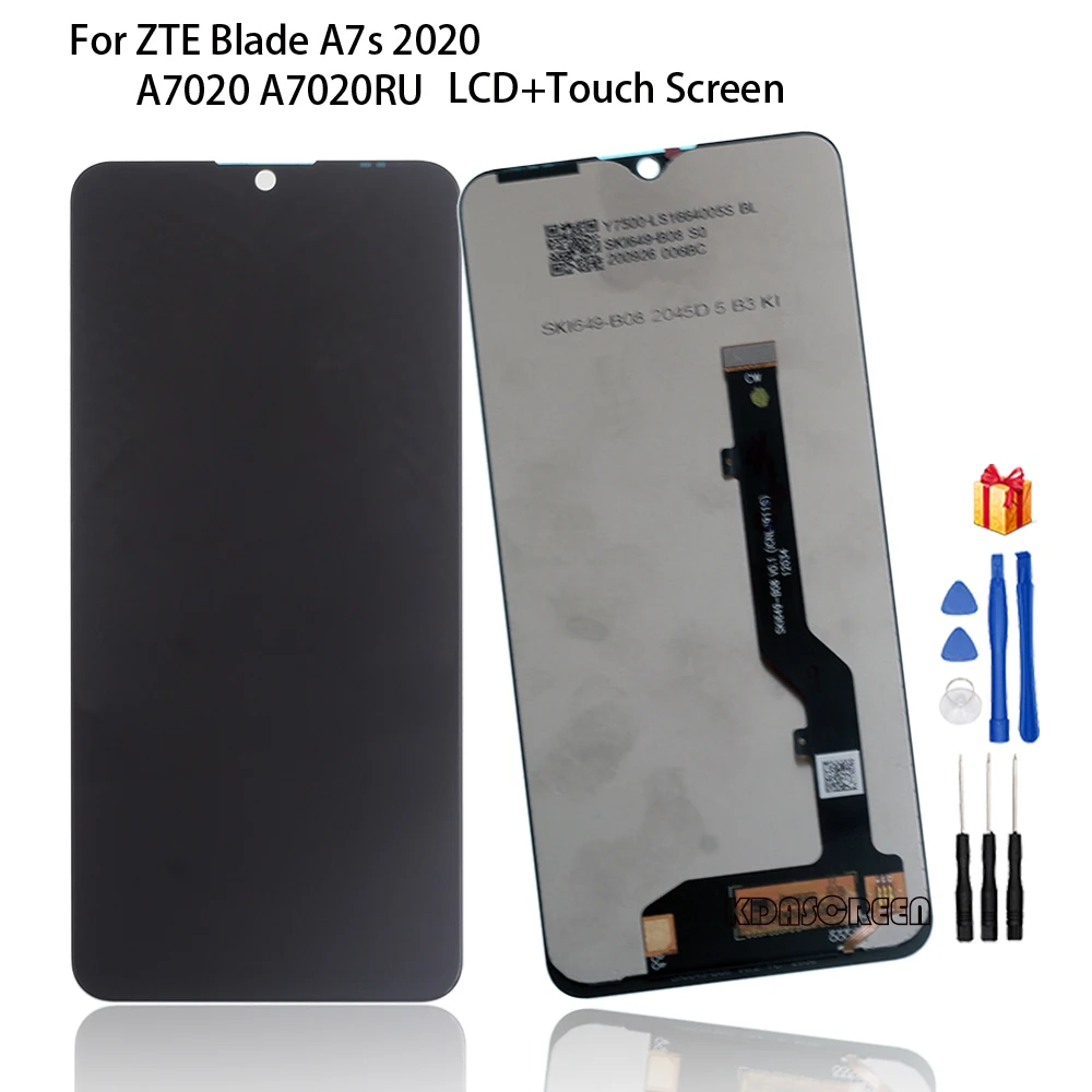 Оригинальный ЖК дисплей для ZTE лезвие A7s 2020 A7020 A7020RU Дисплей кодирующий