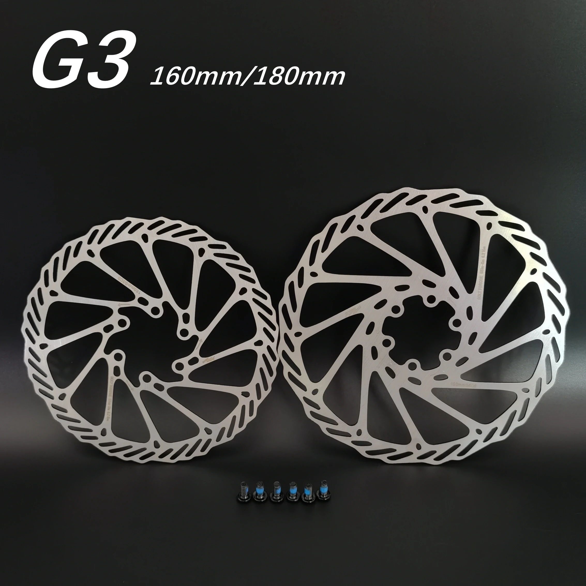 G3 велосипедные диски MTB/дорожные дисковые тормозные колодки 160/180 мм 6 болтов