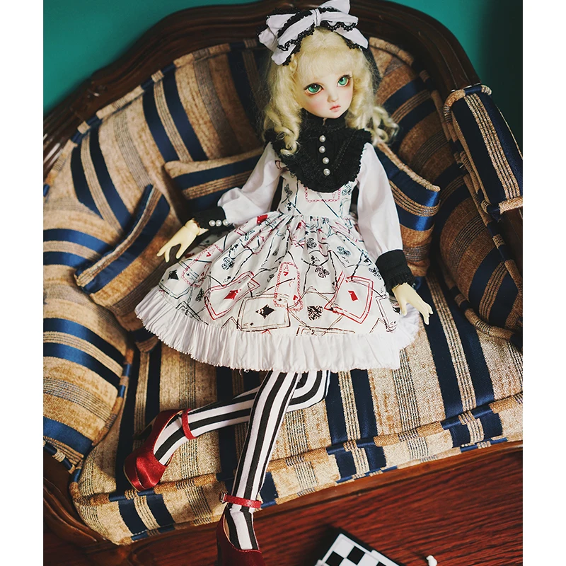 BJD платье Кукольное + украшение для волос 1/6 1/4 1/3 гигантская кукла аксессуары