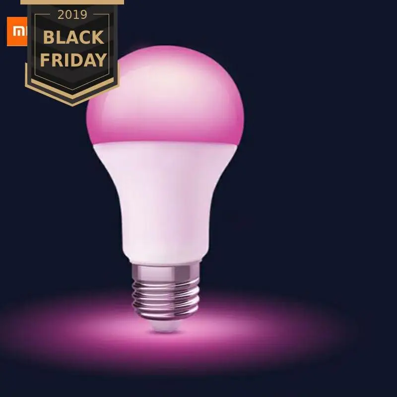 Умная светодиодная цветная лампа для Xiaomi MIjia Philips E27 1880 7000K Wi Fi Mi Home дистанционное