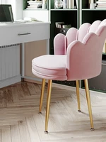 living room kitchen dining chairs nordic balcony office leisure back chair fitting room clothing store makeup chair with cd