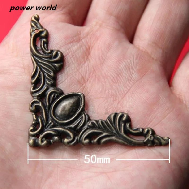 Угловые кронштейны из цинкового сплава бронзовый декоративный протектор для