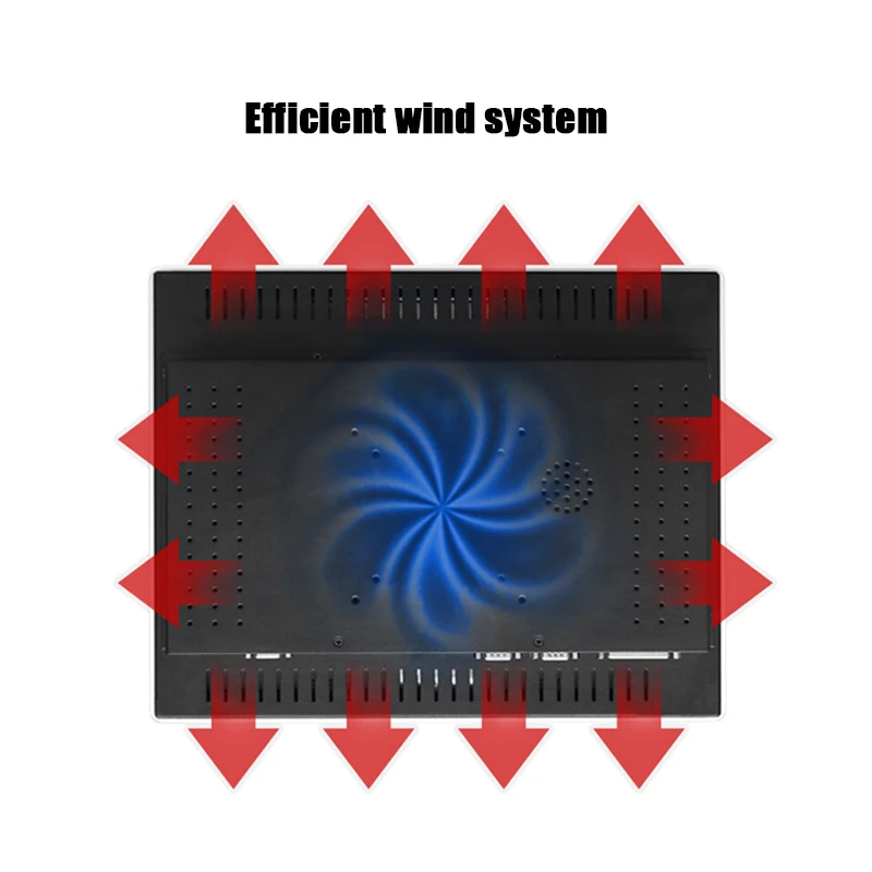 10.4 Industrial computer monitor 10 Inch Capacitive Touch Screen 1024768 With VGADVIHDMIUSB Interface Mini PC screen