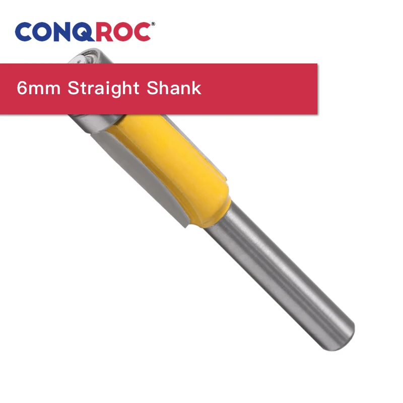 Фрезерный станок с прямым хвостовиком 6 мм фреза двойным подшипником инструмент