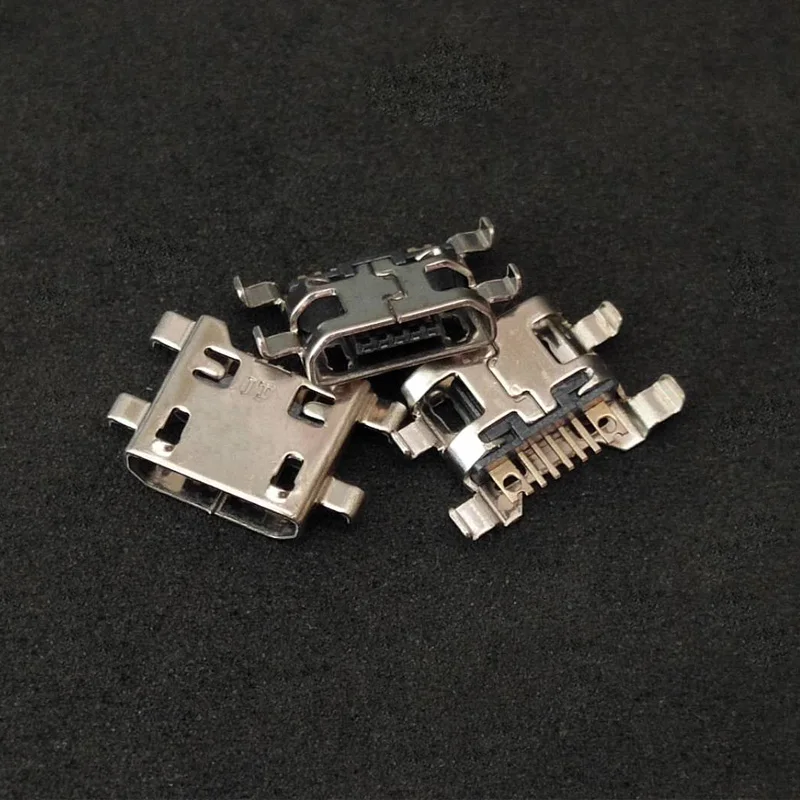 10 100 шт. Micro Usb зарядный разъем для LG K8 VS500 AS375 Leon H340 H345 G4c H525N зарядки док