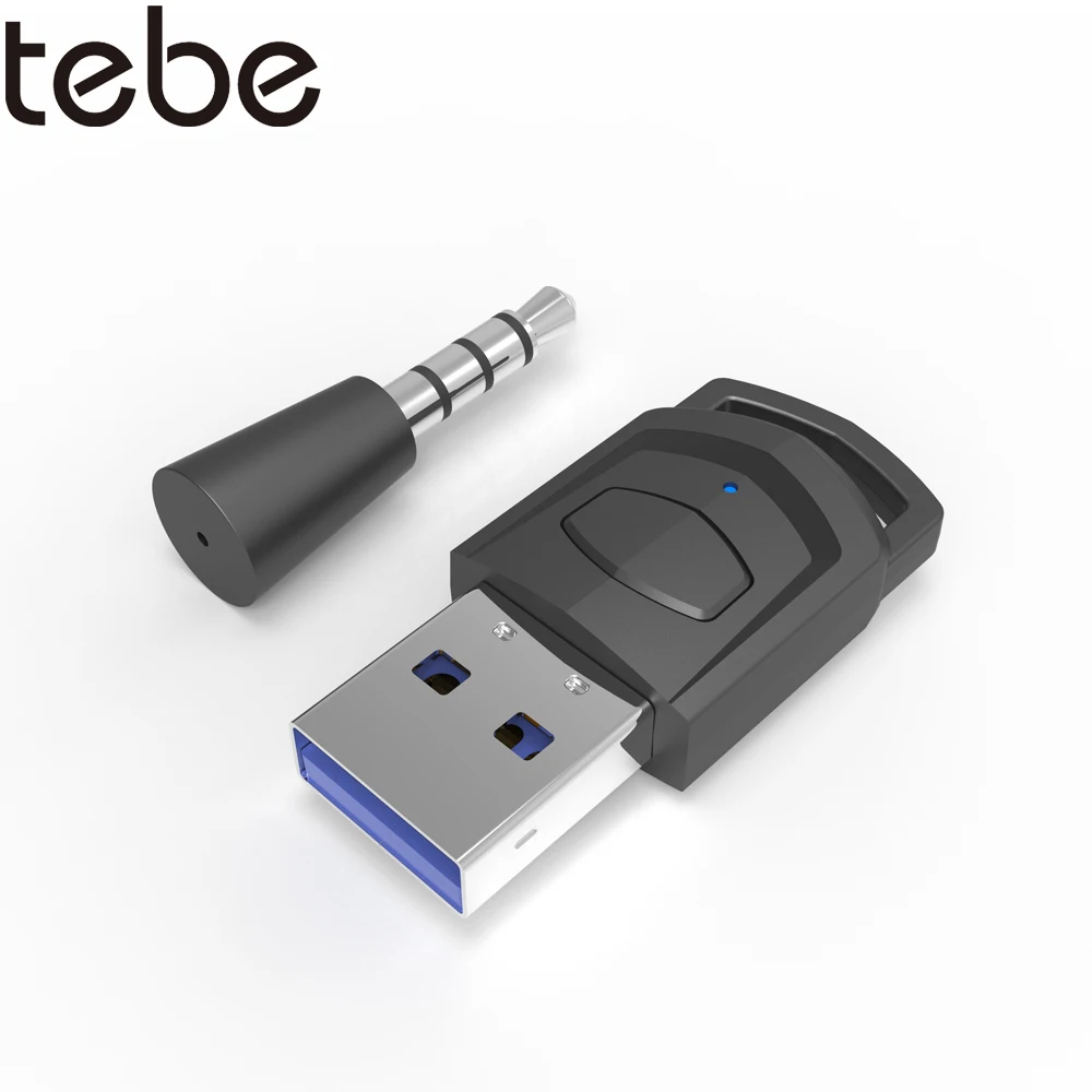 USB BT 5 0 аудио адаптер tebe для PS4 PS 3 мм Aux с низкой задержкой беспроводной Bluetooth
