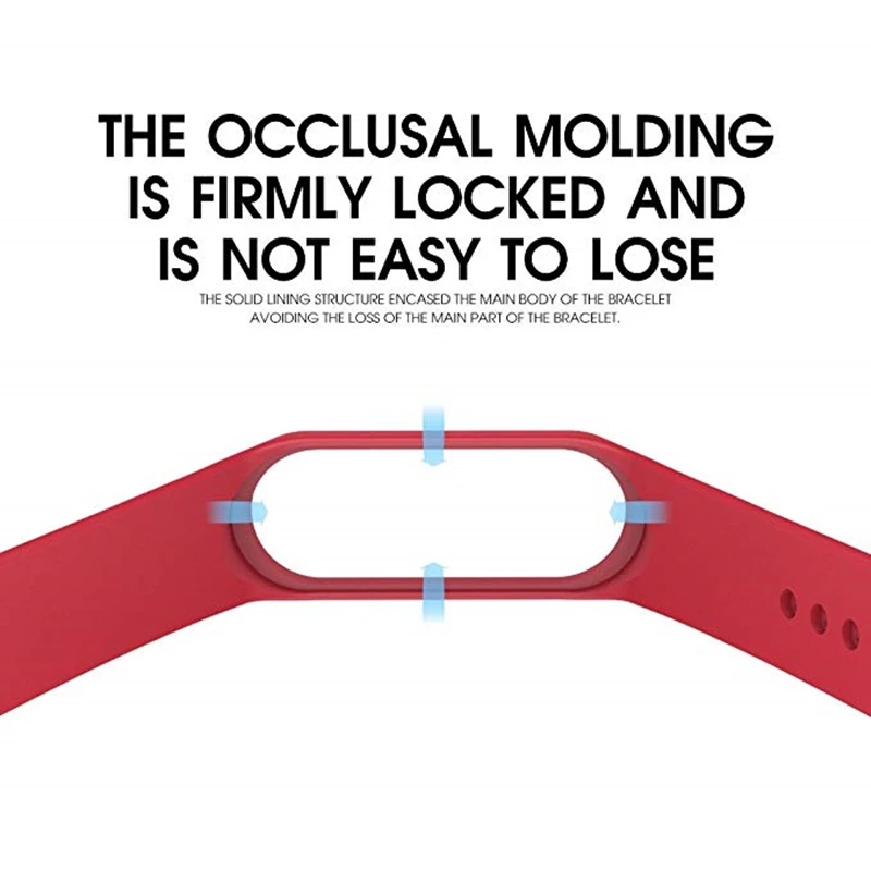 Спортивный ремешок для Mi Band 3 4 силиконовый наручных часов браслет MiBand аксессуары