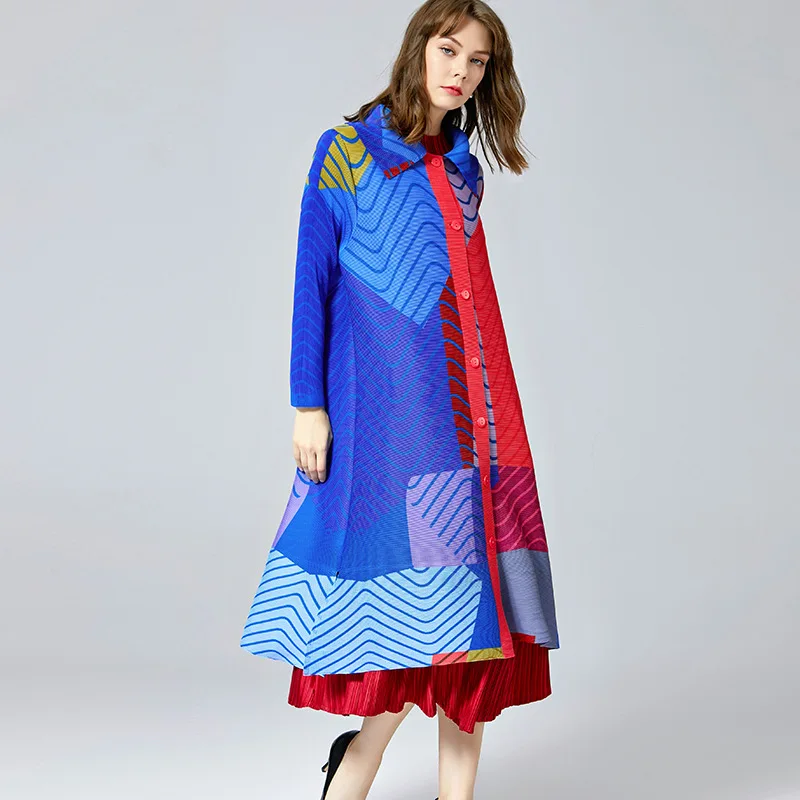 

Женский Тренч с отложным воротником и длинным рукавом, Осень-зима 2022