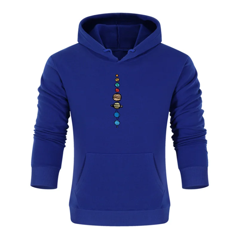 

Men's Hoodie Wild Hooded Sportswear Men's Pullover Street Candy Color XB26 25X15.5X15