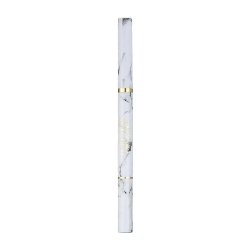 

Eyebrow And Eyeliner Dual-use Pen 100% Original Three-color Marble Double-headed Automatic Redirection Eyeliner Eyebrow Pencil