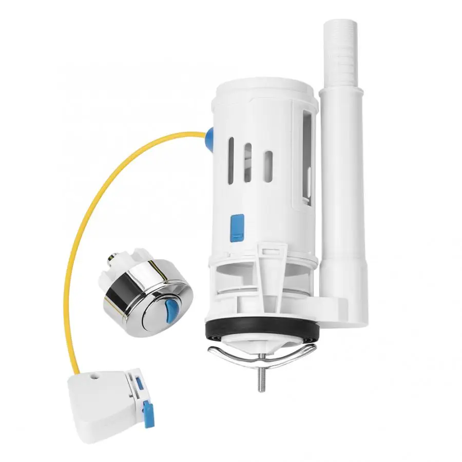 ABS пластиковый сливной клапан для унитаза фитинг кнопка двойной воды аксессуары