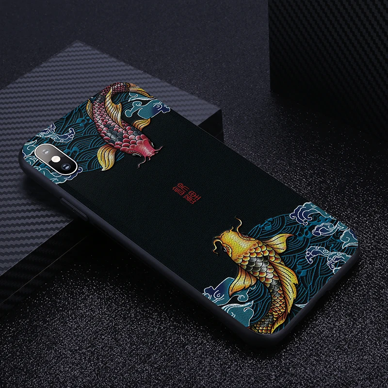 CENMASO, китайский дизайн, ультра тонкий мягкий кожаный чехол-накладка для IPhone 11 Pro Max, винтажный Чехол в китайском стиле