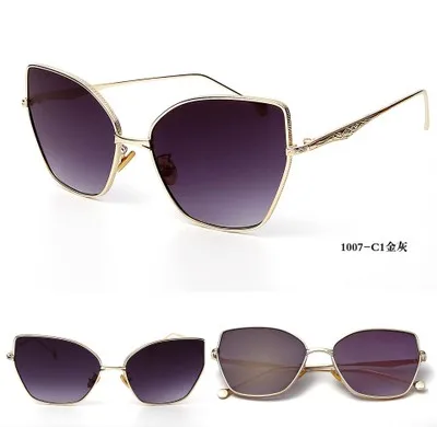 

2021 new European and American sunglasses women fashion online celebrity with ladies sunglasses cat's eye sunglass