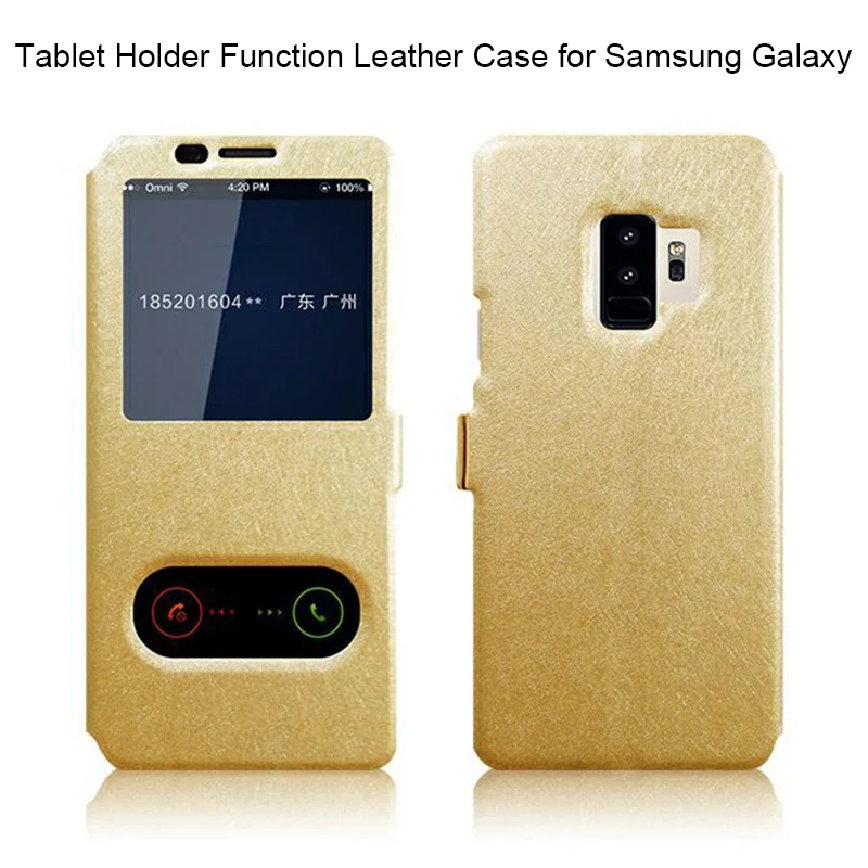 Чехол с откидной крышкой чехол для samsung J4 Plus J6 J8 J7 J2 Core 2018 360 из искусственной кожи