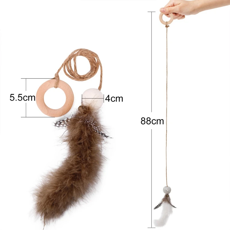 Игрушки для кошек милые красочные колокольчики домашних животных Забавный