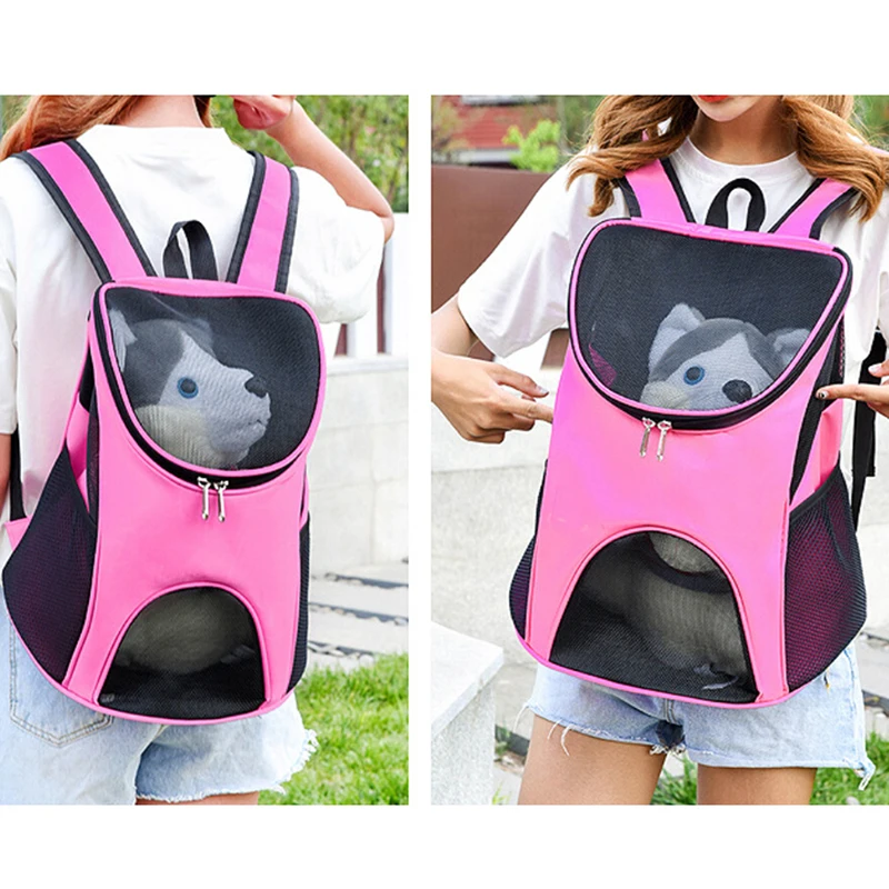1 шт. Портативный Открытый собачий питомец двойная сумка через плечо рюкзак для