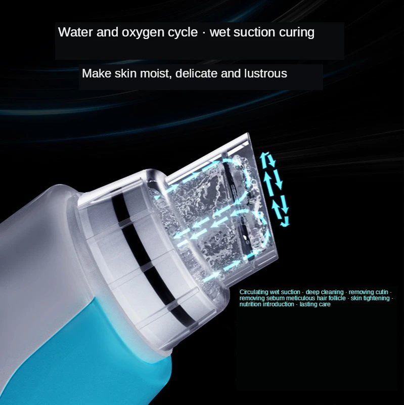 

Small bubble cleaner household electric facial pore contraction blackhead suction artifact facial cleanser